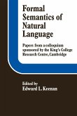 Formal Semantics of Natural Language