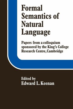 Formal Semantics of Natural Language - Keenan, Edward L.