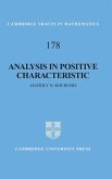 Analysis in Positive Characteristic