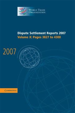 Cover Dispute Settlement Reports 2007