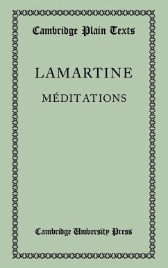 Meditations - Lamartine; Lamartine, A. De