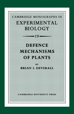 Defence Mechanisms of Plants - Deverall, Brian J.; Deverall, B. J.