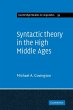 Syntactic Theory in the High Middle Ages - Bild 1