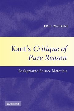Kant's Critique of Pure Reason - Watkins, Eric