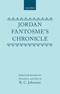 Jordan Fantosme's Chronicle C - Johnston