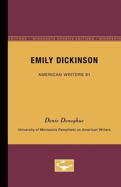 Emily Dickinson - American Writers 81 - Donoghue, Denis