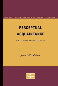 Perceptual Acquaintance - Yolton, John W.