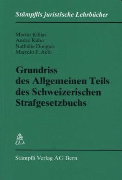 Cover Grundriss des Allgemeinen Teils des Schweizerischen Strafgesetzbuchs