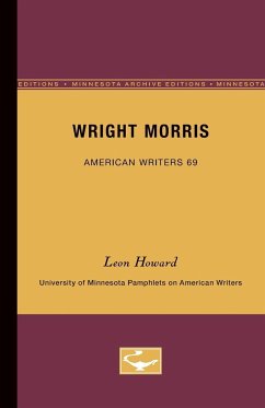 Wright Morris - American Writers 69 - Howard, Leon