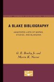 A Blake Bibliography
