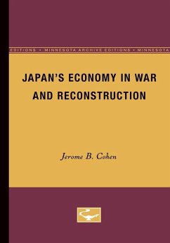 Cover Japan's Economy in War and Reconstruction