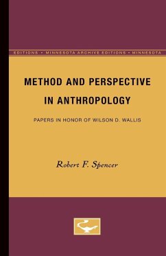 Method and Perspective in Anthropology - Spencer, Robert F.