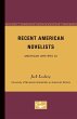 Recent American Novelists - American... - Bild 1