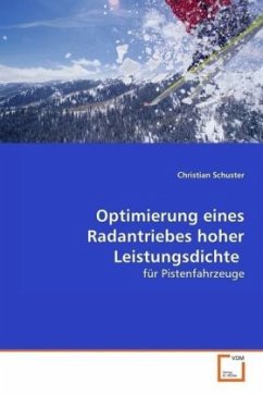 Optimierung eines Radantriebes hoher Leistungsdichte - Schuster, Christian