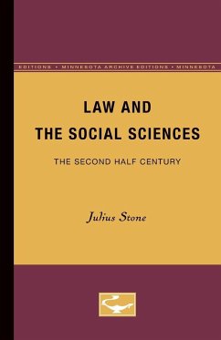 Law and the Social Sciences - Stone, Julius