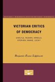 Victorian Critics of Democracy