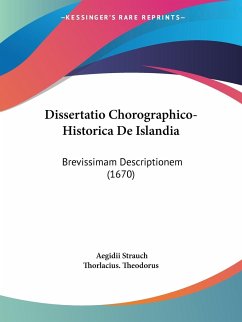 Dissertatio Chorographico-Historica De Islandia