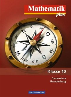Cover Klasse 10, Schülerbuch / Mathematik plus, Gymnasium Brandenburg, Neubearbeitung