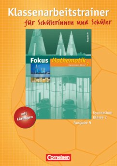 Fokus Mathematik - Gymnasium - Ausgabe N - 7. Schuljahr / Fokus Mathematik, Gymnasium, Ausgabe N Band 2 - Wagner, Irmgard;Wagner, Anton;Uhl, Claudia