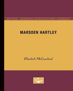 Marsden Hartley - McCausland, Elizabeth