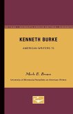 Kenneth Burke - American Writers 75