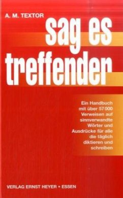 Cover Sag es treffender