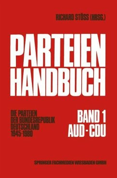 Parteien-Handbuch - Stöss, Richard