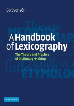 A Handbook of Lexicography - Svensén, Bo