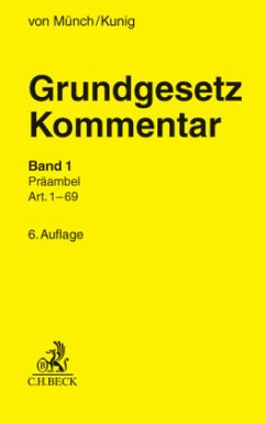 Grundgesetz-Kommentar Gesamtwerk - Münch, Ingo von
