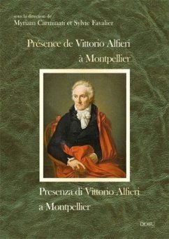 Cover Présence de Vittorio Alfieri à Montpellier