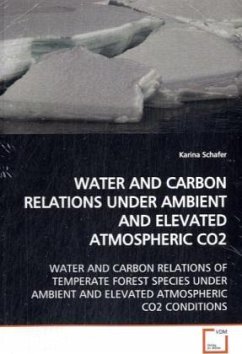 WATER AND CARBON RELATIONS UNDER AMBIENT AND ELEVATED ATMOSPHERIC CO2 - Schafer, Karina