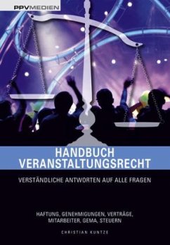 Handbuch Veranstaltungsrecht, m. CD-ROM - Kuntze, Christian