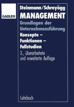 Management - Steinmann, Horst; Schreyögg, Georg