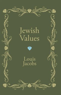 Jewish Values - Jacobs, Louis