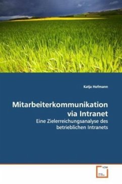 Mitarbeiterkommunikation via Intranet - Hofmann, Katja