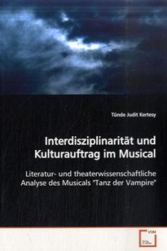 Cover Interdisziplinarität und Kulturauftrag im Musical