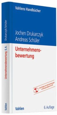 Unternehmensbewertung, m. CD-ROM - Drukarczyk, Jochen; Schüler, Andreas