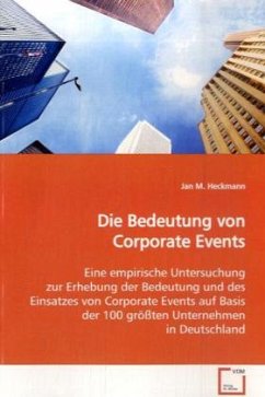 Die Bedeutung von Corporate Events - Heckmann, Jan M.