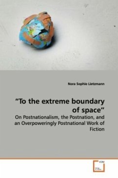 To the extreme boundary of space - Lietzmann, Nora Sophie