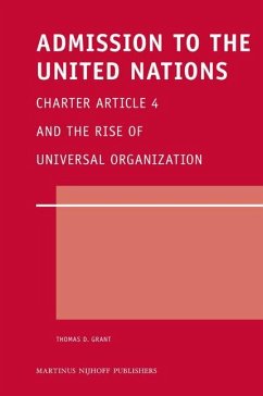 Admission to the United Nations - Grant, Thomas D