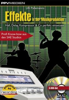 Effekte in der Musikproduktion, 3 DVDs