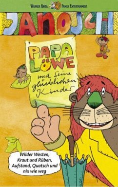 Papa Löwe Und Seine Glückliche Papa Löwe Und Seine Glückliche