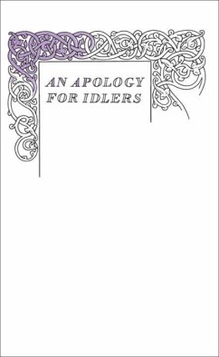 An Apology for Idlers - Stevenson, Robert Louis
