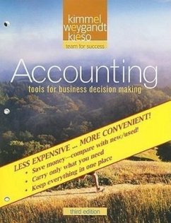 Accounting: Tools for Business Decision Making - Kimmel, Paul D.; Weygandt, Jerry J.; Kieso, Donald E.