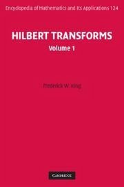 Hilbert Transforms 2 Volume Hardback Set - King, Frederick W