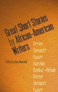 Great Short Stories by African-American Writers - Rudisel, Christine
