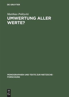 Umwertung aller Werte? - Politycki, Matthias