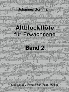 Altblockflöte für Erwachsene - Band 2 - Bornmann, Johannes