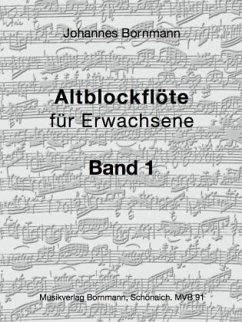 Altblockflöte für Erwachsene - Band 1 - Bornmann, Johannes