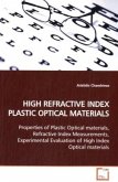 HIGH REFRACTIVE INDEX PLASTIC OPTICAL MATERIALS